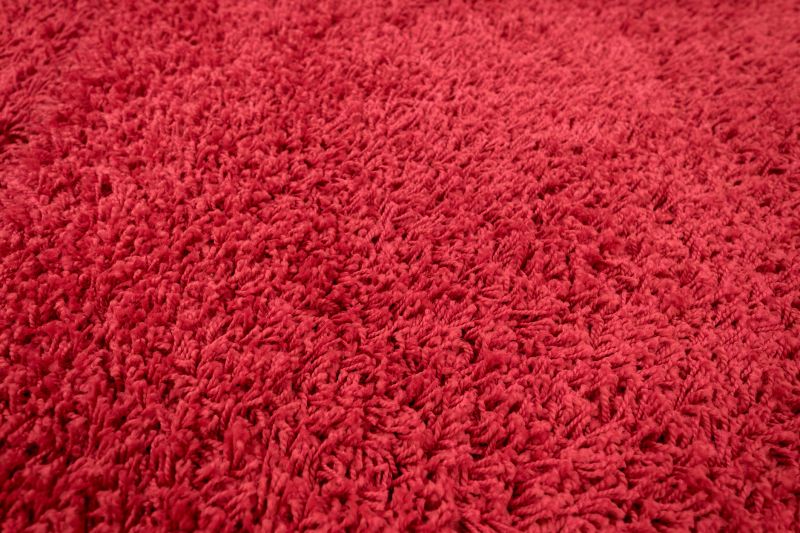 Close-up of Carpet Fiber Blending