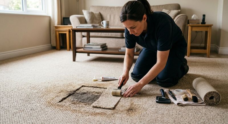 Pet Stain Carpet Repair in Overland Park, KS