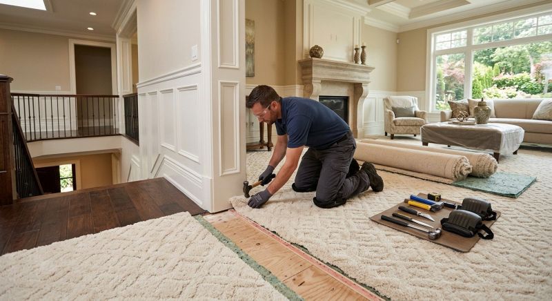 Textured Carpet Installation in Ocean County, NJ